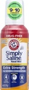 Gewoon Saline Adult Nasal Mist, Allergie & Sinus Relief, Extra Sterkte, 4.6 Fl Oz,Multi Color