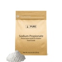 PURE ORIGINEEL INGREDIËNTEN Natriumpropionaat (8 oz) Conserverende en schimmelremmer, voedselkwaliteit, voedingsadditief