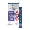PROTEKT GABA L Theanine Supplement | Melatonin-Free Sleep Aid for Adults | Valerian Root for Night Support & Restful Sleep | GABA Calm Liquid Drink Mix for Adults | Grape, Pack of 10
