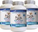 Honden Immune Bites - Honden Total Health Control - Immune Support - Hair Skin Nails Oral Eye Health Formula - Honden Calcium Supplement - 3 flessen (180 Treats)