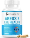 JB Wellness AREDS 2 Eye Vitamin & Mineral Supplement, Bevat Luteïne, Vitamine C, Zeaxanthine, Zink & vitamine Enhance Vision Supplement - 60 Tel.