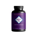 NAOMI Mighty Mg Magnesium Glycinate & Malate Complex 360 mg, Hoge absorptieformule, Elementaire Magnesium ondersteunt de gezondheid van het hart, sterke botten, betere slaap, glutenvrije, niet-GMO, Veganistisch, 60 Veggie Caps