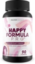 Gelukkige Formule Pro - onze beste gelukkige pillen Vitamine D Mood Ondersteuning Supplement - Happy Supplementen Natuurlijke Mood Ondersteuning supplementen voor vrouwen, Mood Ondersteuning supplementen voor mannen - Postpartum Mood Ondersteuning