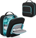YARWO Neus Cleaner Travel Case Compatibel met Nasal Nasal Irrigation System, Portable Neti Pot Veiligheid Bag met waterdichte Lining voor Nasal Care Kit, ZoutPods en Sinus Rinse Apparaat, Bag Only