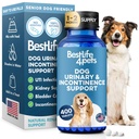 Hond UTI en nierondersteuning, natuurlijke incontinentie & Bladder controle voor honden vermindert onvrijwillige lekken, urinetrek problemen, Flush Out Bladder Stenen & verbetert hond Niergezondheid (400 pillen)