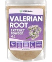 XPRS Nutra Valeriaanwortelextract Poeder 4:1 - Premium Valeriaanwortelpoeder voor cognitie - Veganistisch Vriendelijk Herbal Slaaphulp (4 Ounce)