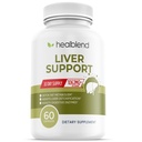 Leverondersteuning - Natuurlijke melkdistel en zinksupplement - helpt ontgiften en reinigen van de lever, Ondersteunt de spijsvertering en ontgifting - 60 Veggie Capsules (30 dagen levering)