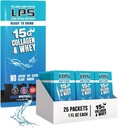 LPS Liquid Collageen & Whey Protein Supplement - Non-GMO Drink, Sugar-Free - bevordert gezonde huid en haar voor mannen en vrouwen, Neutral, Single Serve (25 Packets)