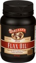 Barlean's Omega 3 6 9 Vlaszaad Oliesupplementen, Koudgeperst Vlaszaad Supplement Softgels met 1650 mg ALA vetzuren, 100 Tellen
