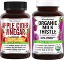 FarmHaven USDA Biologische Melk distel Capsules en Apple Cider Vinegar Capsules