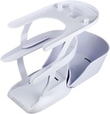 Navage Countertop Caddy - Opslag Caddy Organizer voor de Nasal Nasal Irrigatie Systeem - 3-Tier Neus Reiniging Supplies Organisator met afneembare tray - Plastic Caddy Alleen - Nasal Care Accessoires