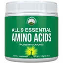 All 9 Essential Amino Acids Powder. Pre + During + Post Workout with EAAs + BCAAs for Energy, Muscle Growth, and Recovery. Non-GMO BCAA and EAA Powders for Men + Women. 3rd Party Tested. Wildberry