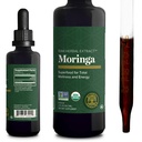 Global Healing Center - Biologische Moringa Oleifera Extract Liquid Drops, Moringa Supplement-Vegan uit Boom Bladeren-Max Absorptie van Vitaminen en Mineralen- Meer Potentie dan Powder Form (2 Fl Oz)