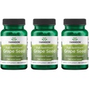 Swanson Grape Seed Heart Antioxidant Vrije Radicalen Gezonde Bloeddruk Ondersteuning Polyfenolen OPCS Kruidensupplement 380 mg 100 Capsules (3 Pack)