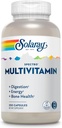 SOLARAY Spectro Multivitamine, Iron Free - Multi Vitamine w/Calcium, Magnesium, Energizing Greens, Digestive Enzymes - Digestie, Cellular Energy, Bone Health, Immune Support, 41 Servings, 250 Capsules