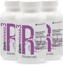 Triple The Vitality: stamrelease3TM 3-pack - Cutting-Edge Stam Cell Supplementen Voeding voor Verbeterde Telomere Gezondheid en Youthful Relenger 