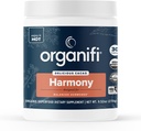 Organifi Harmony - Hormone ondersteuning - Vergemakkelijkt PMS symptomen - Energeert You - Regulates Menstrual Cycle - Best Served Hot - Glutenvrij en Vegan Cacaopoeder, 30 porties