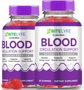 NutraRize (pakket van 2 RiteLyfe Gummies, alle natuurlijke stabilisatie om stabiele gezonde niveaus en algemene wellness, Premium Formula RiteLyfe Gomitas Review (120 Gummies)