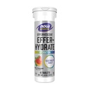 NOW Foods Sports Nutrition, Effervescent Effer-Hydrate, Electrolyte Supplement, Recovery*, Orange Strawberry, 10 Tablets