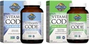 Tuin van het leven Mannen 50+ Multivitamine en B Complex Vitamine Raw Whole Food 120 Capsule supplement bundel
