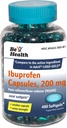 Be Health Mini Ibuprofen 200 Mg Softgels, Pain Reliver / Fever Reducer, Made in USA, 400 Tellen