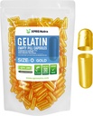 XPRS Nutra Size 0 Empty Capsules - 100 Count Empty Gelatin Capsules - Pill DIY Capsule Filling - Pure Bovine Pill Gel Caps for Do-It-Yourself Supplements (Gold)