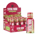 REDCON1 Total War Pre-workout Energy Shots - 300mg Cafeïneshots met B-vitaminen & 0 Suiker - Lang aanhoudende energieshot voor focusondersteuning - Brandstof voor je training of werkdag - Watermeloeninvasie (12 tellen)