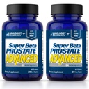SUPER BETA PROSTATE Geavanceerd  Prostaat Ondersteuning Supplement voor de gezondheid van mannen met Beta Sitosterol, niet Saw Palmetto. (120 caplets, 2-pack)