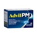 Advil PM Pijn Reliever en nachtelijke slaaphulp, pijn Geneeskunde met Ibuprofen voor pijnverlichting en difenhydramine Citraat voor een slaaphulp - 20 gecoate caplets
