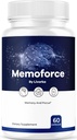 Memoforce Brain Supplement - Official Memoforce Premium Formula Pillen, Advanced Support Memo Force Brain Supplement voor Wellness & Overall Health, Memoforce Reviews, 60 Capsules voor 1 maand