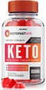 NutraRize KetoFast4ME Keto+ACV Gummies for Advanced Weight Loss, Maximum Strength Supplement, Gomitas Gummy Reviews (60 Gummies)