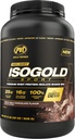 PVL Gold Series - 100% Wei ISOGOLD Sport - Premium Wei Proteine Isolaat Shake Mix - 2 LB - Drievoudige chocolade