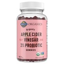Garden of Life Apple Cider Vinegar Probiotic Gummies USDA Organic ACV Gummy Vitamins, 2 Billion CFUs, Whole Food Vitamin B12-60 Vegan, Non-GMO Gummies for Digestion & Immunity