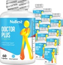 Doctor Plus - Hoogte Groei Formule - Ondersteunt Hoogte Groei, Hoogte Groei Pillen met Calcium, Vitaminen D3, Vitamine K2 (MK7) - Immuniteit en algehele gezondheid voor kinderen (10+) en Tieners - 12 Pack