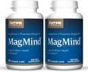 Jarrow Formulas MagMind - 90 Capsules, Pack of 2 - Inclusief Magnesium L-Threonate (Magtein) - Ondersteunt Brain Health & Function - 60 Total Servings