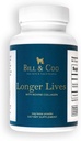 BILL & COO Langere Levens Vezelsupplement met Bovine Collageen Peptides & Beetwortelpoeder voor honden - Bevordert Digestieve, Hart en Lever Ondersteuning - Hondengewricht Supplement Formule - 90g