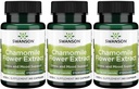 Swanson Kamille Bloem Extract 500 Milligrammen Gestandaardiseerd tot 1,2% Apigenin 6 mg per capsule 60 Capsules 3 Verpakking