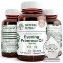 Natuurlijke Nutra Avond Primrose olie supplement van vetzuur, nerve gezondheid, helpt verminderen huidvlekken, balans body secretions, bevordering van de gezondheid van het hart, huidhelderheid, 500 mg, 90 Softgels