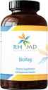 RHMD BioMag - 360mg chelated Magnesium Supplement - Highly Bio available Mag to Support Energy, Bone Health + Muscle Recovery - (240 Vegetarian Capsules)