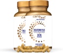 Melatonine Plus - High-Dose 60mg Melatonine met Zink & Magnesium voor betere absorptie - voor Holistische Wellness - 180 Veggie Capsules