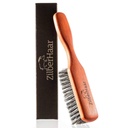 ZilberHaar Regular Beard Brush - Soft Boar Bristles - Beard grooming brush for men - Straightens and Promotes beard growth - Works with Beard Oils and Balms - Essential for beard care kits