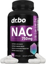 NAC Supplement N-Acetyl Cysteine Pillen - 750 mg N acetaat Cysteine Pure Vitamin Capsule - Dagelijkse lever Ondersteuning Formule voor Long Reiniging Gezondheid, Nieren Detox, Hersenen en Ademhalingssupplementen - 90 capsules