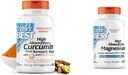 Arts' BEST DRB-00107 Hoge Absorptie Curcumine van Kurkumawortel met C3 Complex & BioPerine 500mg & Hoge Absorptie Magnesium Glycinate Lysinaat, 100% Chelated, Non-GMO, Veganistan, Gluten