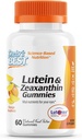Dokter's BEST Lutein Gummies met Lutemax 2020, 60 Ct, Kauwbare Natuurlijke Eye Support Supplement, Marigold Lutein, Zeaxanthine, Eye Health & Macular Support, Non-GMO, Natuurlijke Fruit pectine, Veganistisch