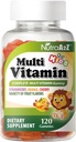 Multi Vitamine voor kinderen - 120 Graaf Dieetsupplement Variatie Smaken van Fruitige Deliciousness . Vitaminen A, B6, B12, C, D en E, Zink, Foliumzuur, Biotine, Jodium, Choline & Calcium