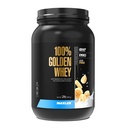 Maxler 100% Golden Whey Protein - 24g proteïne per portie - Premium Wei Proteïne Poeder voor Pre Post Workout - Fast-Absorbing Wei Concentrate, Isolaat & Hydrolysaat Blend - Bananen & Cream 2 lb