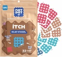 NATPAT Magic Patch Itch Relief Stickers - Insect Bite Patch voor Mosquitos, Ticks, Midges, Sandflies, en Bed Bug Bites - Buzzpatch - 32 Tel.