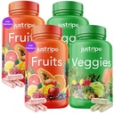 Fruit en groenten supplement - 90 Fruit en 90 plantaardige capsules - 100% Whole Natural Superfood - gevuld met vitaminen en mineralen - Ondersteunt energieniveaus (2 Pack)