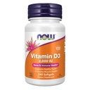 NU Voedingssupplementen, Vitamine D-3 2000 IE, Hoge Potentie, Structurele Ondersteuning*, 240 Softgels